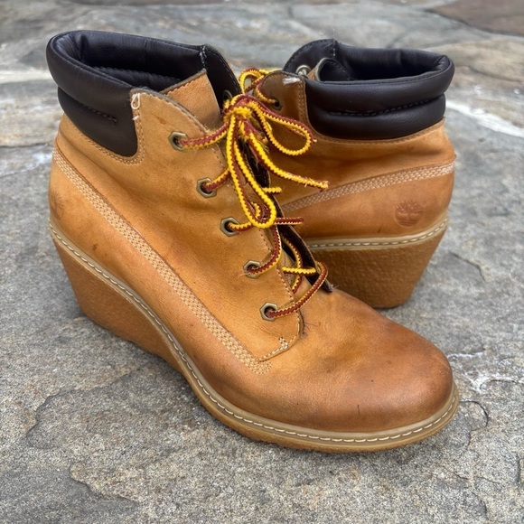 Timberland Shoes - Timberland Earthkeepers Amston Wedge Boots